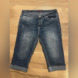 VGS denim capris, size 14